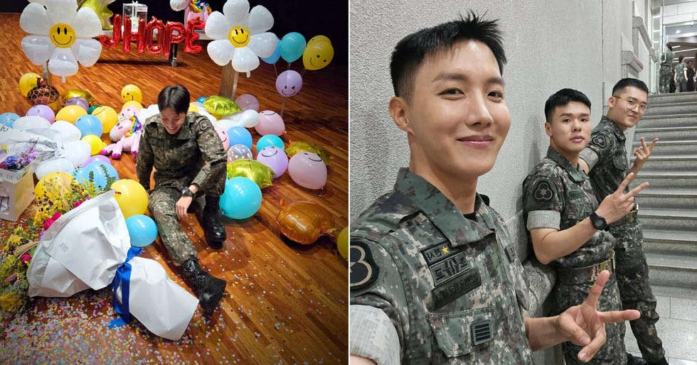 BTS’ J-Hope drops pics from navy days after getting discharged