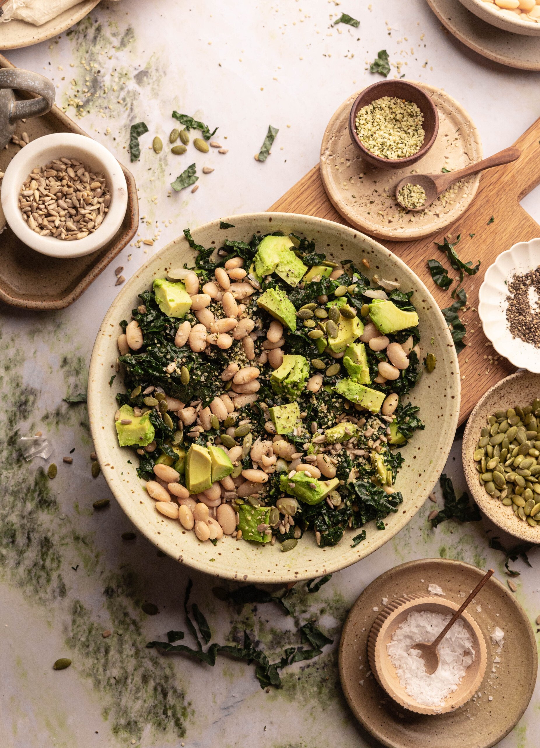 Copycat Erewhon Kale White Bean Salad Recipe: Simple, Wholesome, Scrumptious