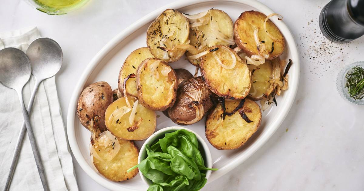 Grilled Crimson Potatoes (No Boiling Wanted!)- Slender Kitchen