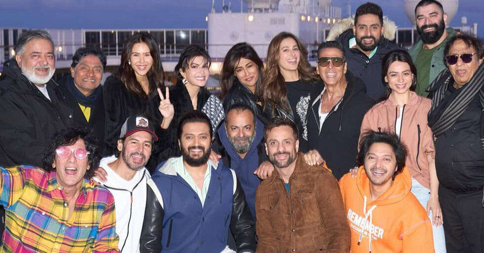 All about Housefull 5 workforce’s cruise shoot