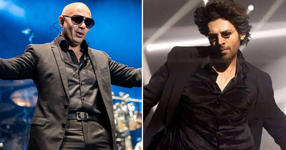 Pitbull simply took one week to return on board for Bhool Bhulaiyaa 3