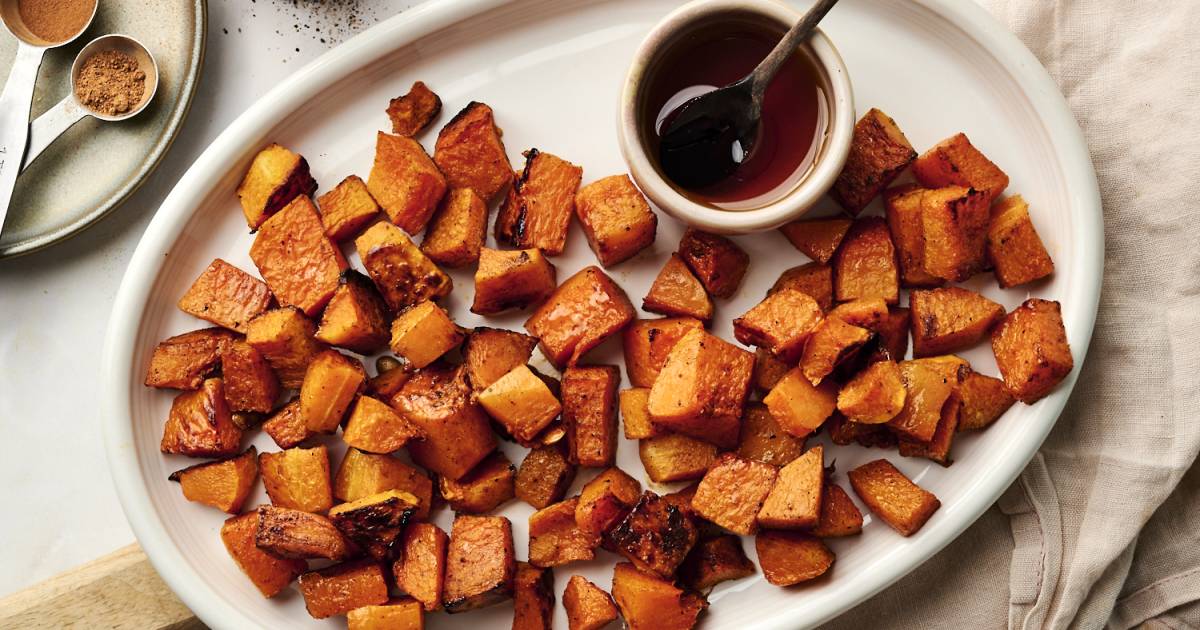 Cinnamon Roasted Butternut Squash – Slender Kitchen