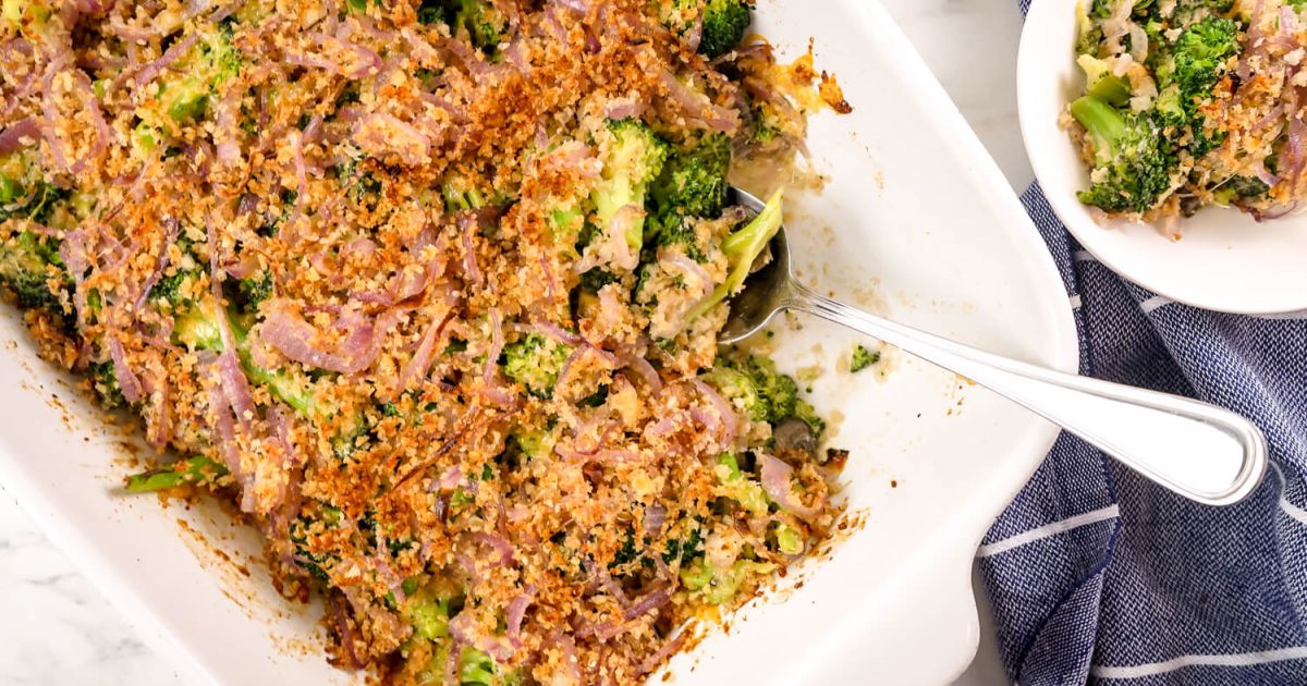 Wholesome Broccoli Casserole – Slender Kitchen