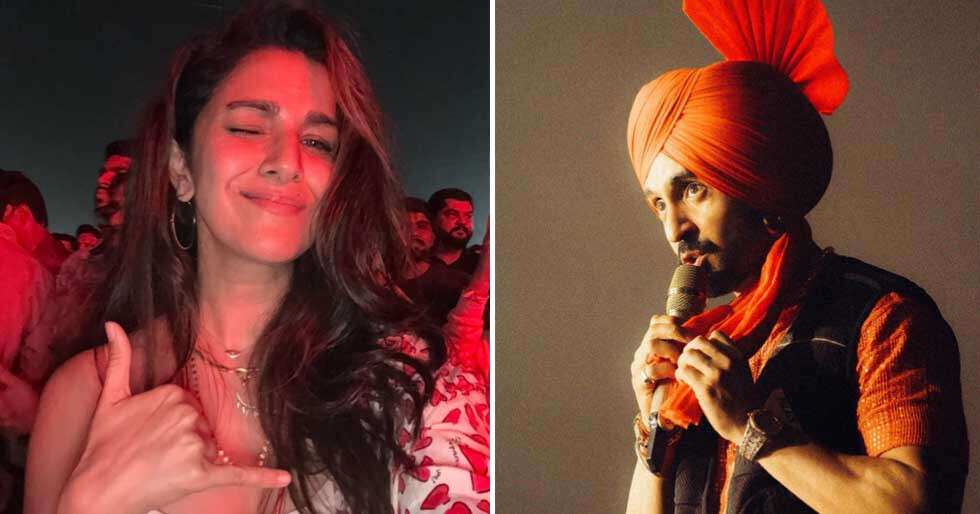 Nimrat Kaur cannot get better after Diljit Dosanjh’s live performance