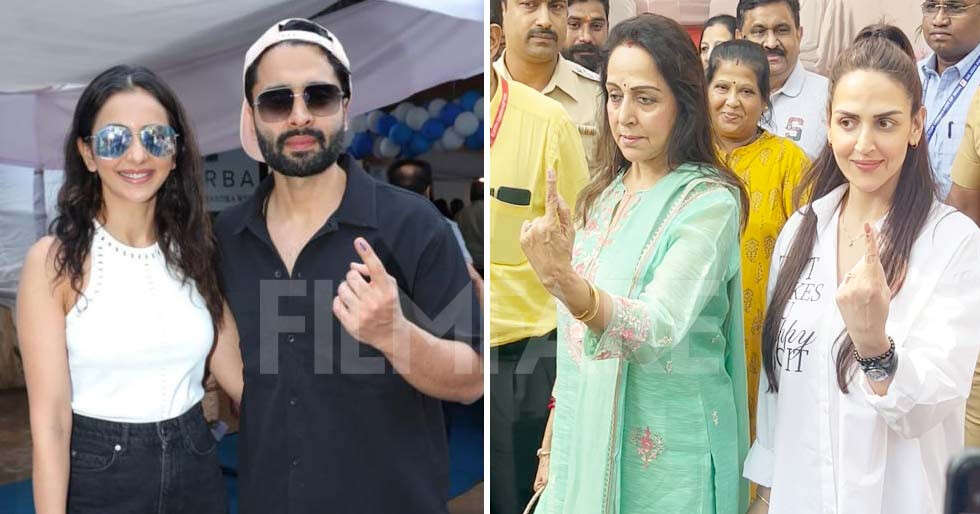 Maharashtra Elections 2024: Hema Malini Rakul Preet Singh Vote