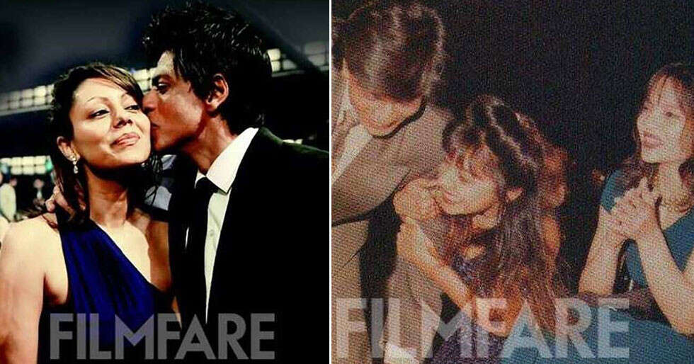 PHOTOS: Shah Rukh Khan’s pretty moments with Gauri Khan on the Filmfare Awards