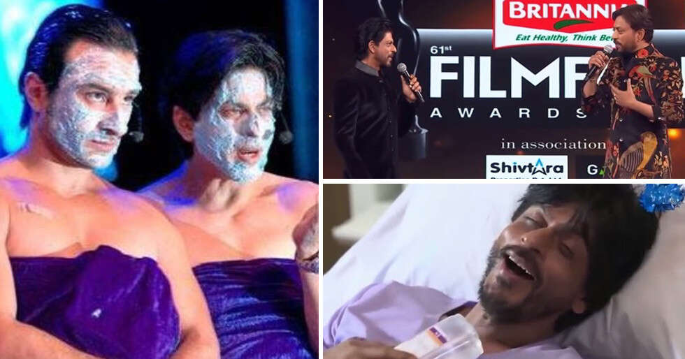 Shah Rukh Khan’s finest Filmfare Award moments