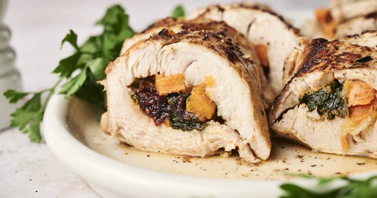 Stuffed Turkey Tenderloin (Excellent for the Holidays!)