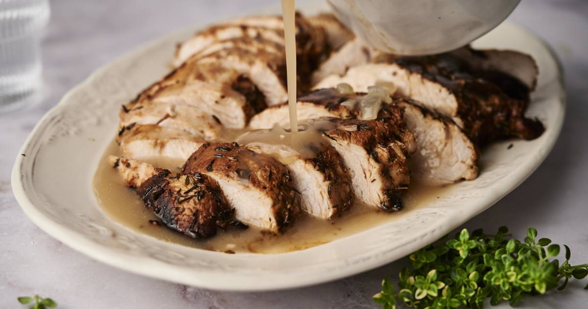 Turkey Tenderloin with Gravy – Slender Kitchen