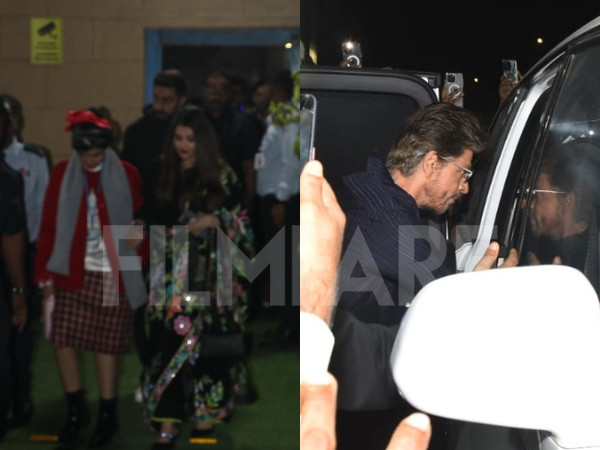 Pics: Aishwarya Rai Bachchan Abhishek Bachchan SRK and extra at college occasion