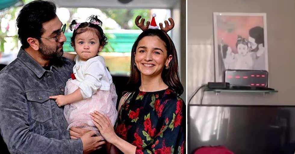 Alia Bhatt Ranbir Kapoors kitchen has the cutest household picture with Raha