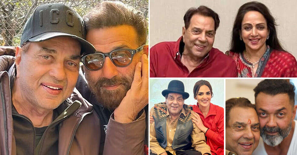 Dharmendra turns 89: Hema Malini, Bobby Deol & extra share needs