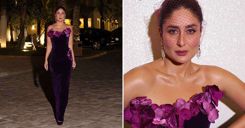 In pics: Kareena Kapoor Khan Goes Glam in a Purple Robe in Jeddha