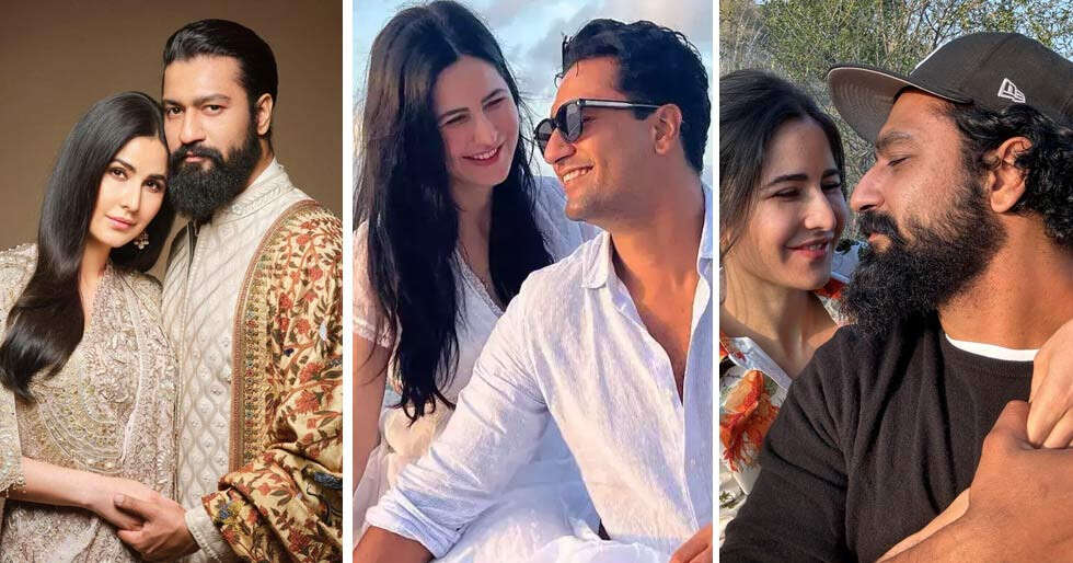 20 romantic footage of Katrina Kaif and Vicky Kaushal