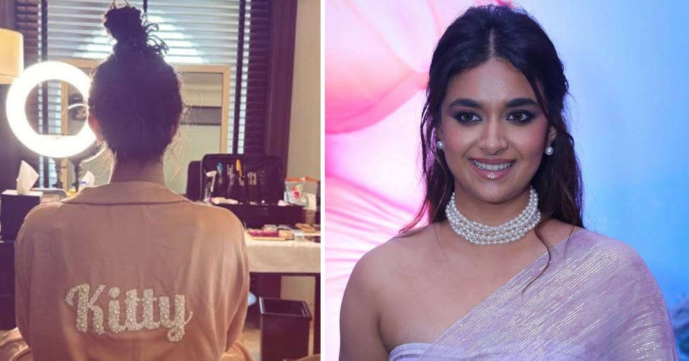 Bride-to-be Keerthy Suresh’s First Picture From Wedding ceremony Festivities is OUT