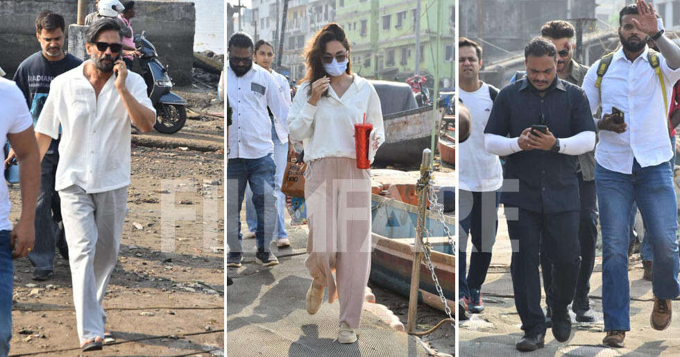 Photographs: Anil Kapoor Kiara Advani Head For Toxics Shoot