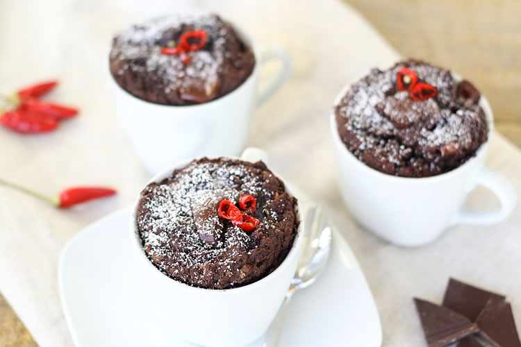 Recipe: Darkish Chocolate Chili Mug Truffles