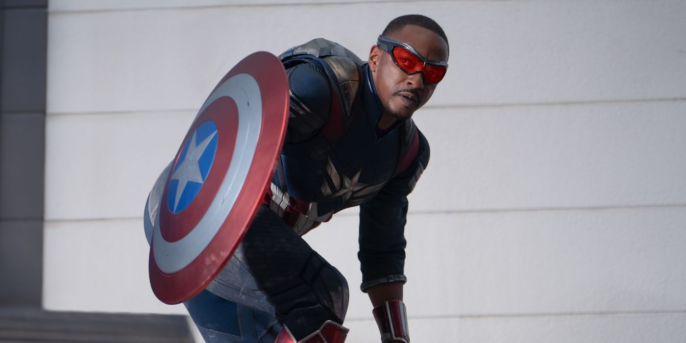 Anthony Mackie Can Do This All Day in a New ‘Captain America: Courageous New World’ Picture