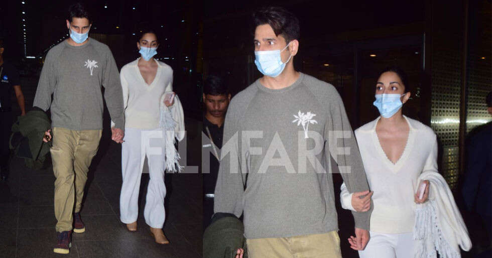 In Pics : Sidharth Malhotra and Kiara Advani are again from New Delhi