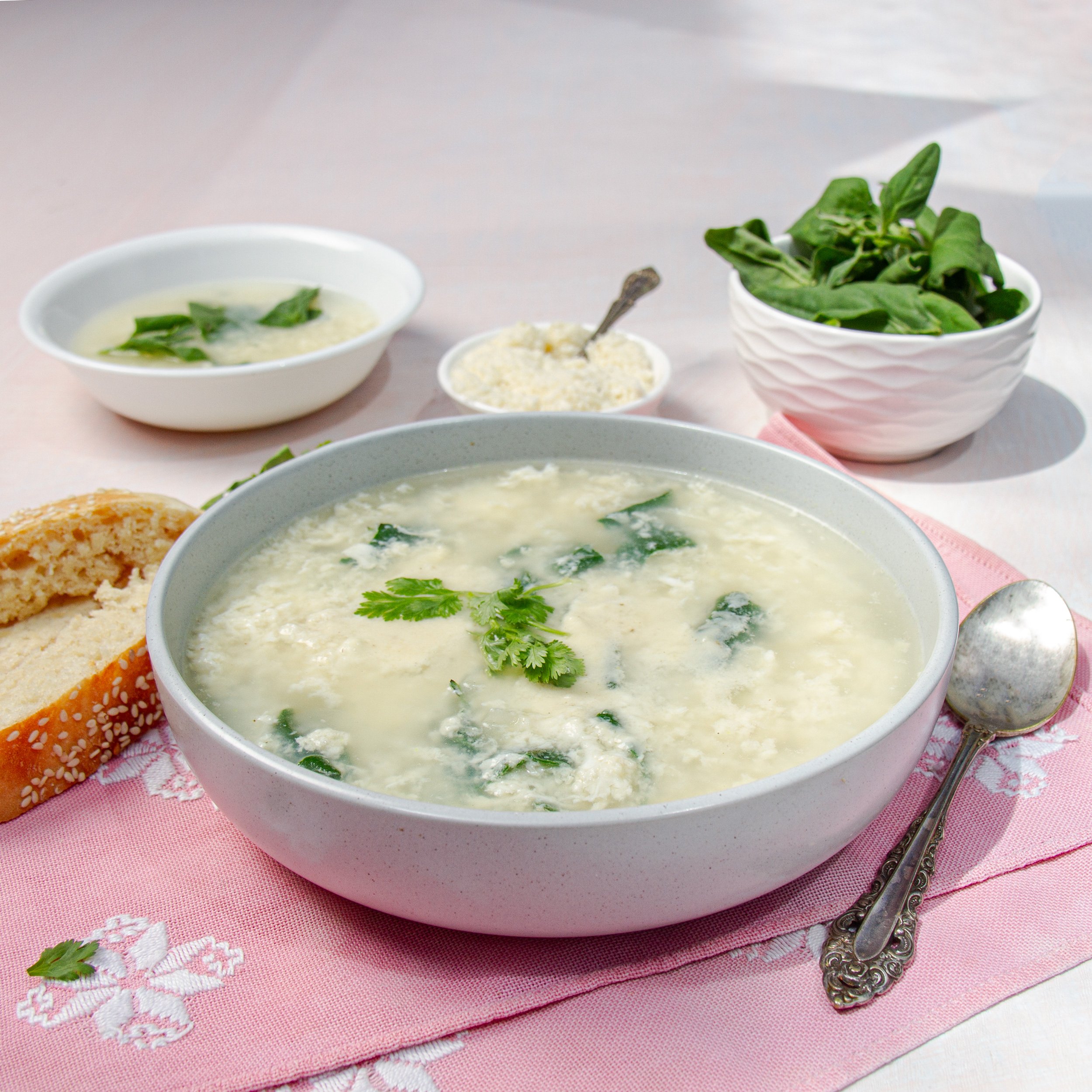 Stracciatella Soup – Drizzle Me Skinny!