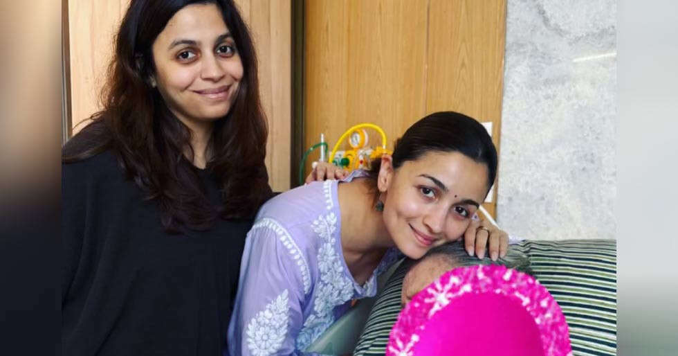 Alia Bhatt and Shaheen Bhatt have fun their grandmothers 96th birthday