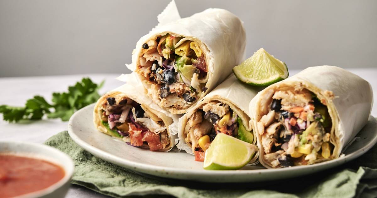 Fish Burritos (20 Minute Meal!)- Slender Kitchen