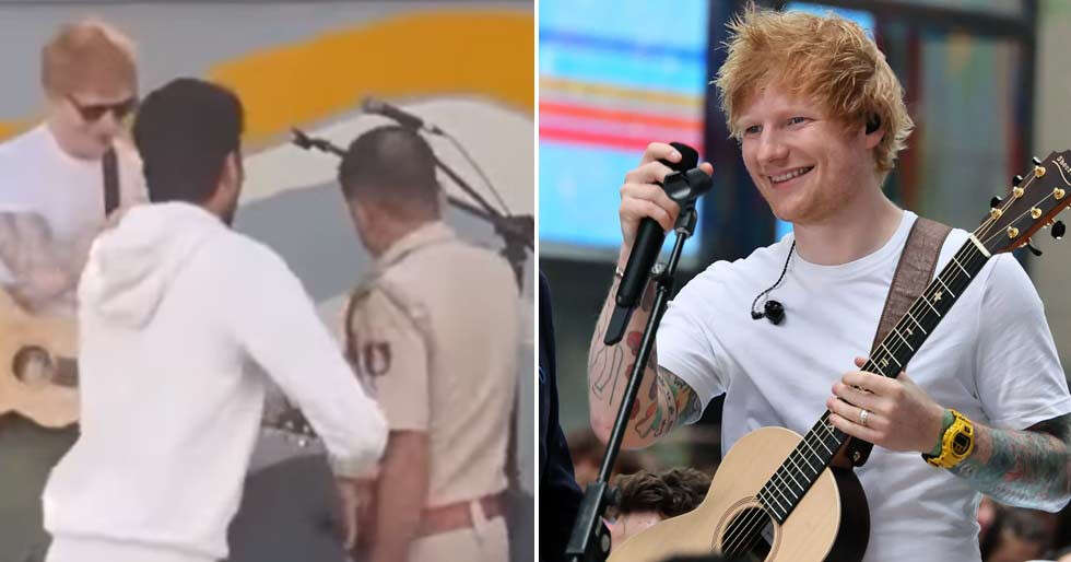 VIRAL VIDEO: Bengaluru cop stops Ed Sheeran mid efficiency