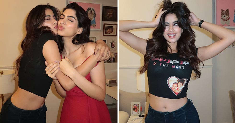 PHOTOS: Janhvi Kapoor showers love on Khushi Kapoor for Loveyapa