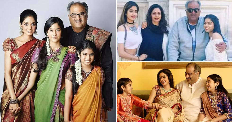 Demise Anniversary: Sridevi’s completely satisfied moments with Boney, Janhvi & Khushi