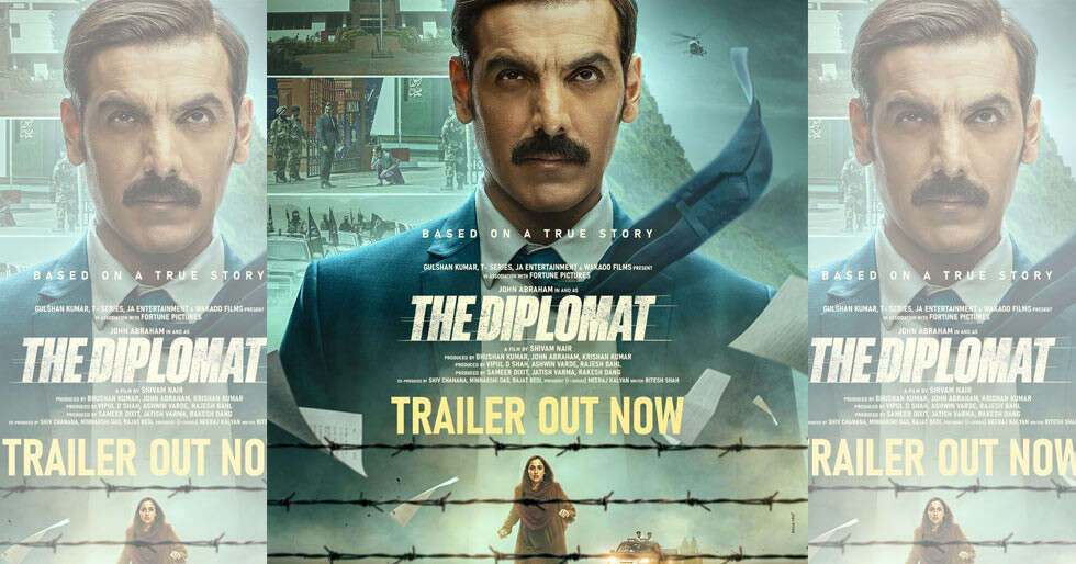 The Diplomat Trailer: John Abraham wows on this gripping political thriller