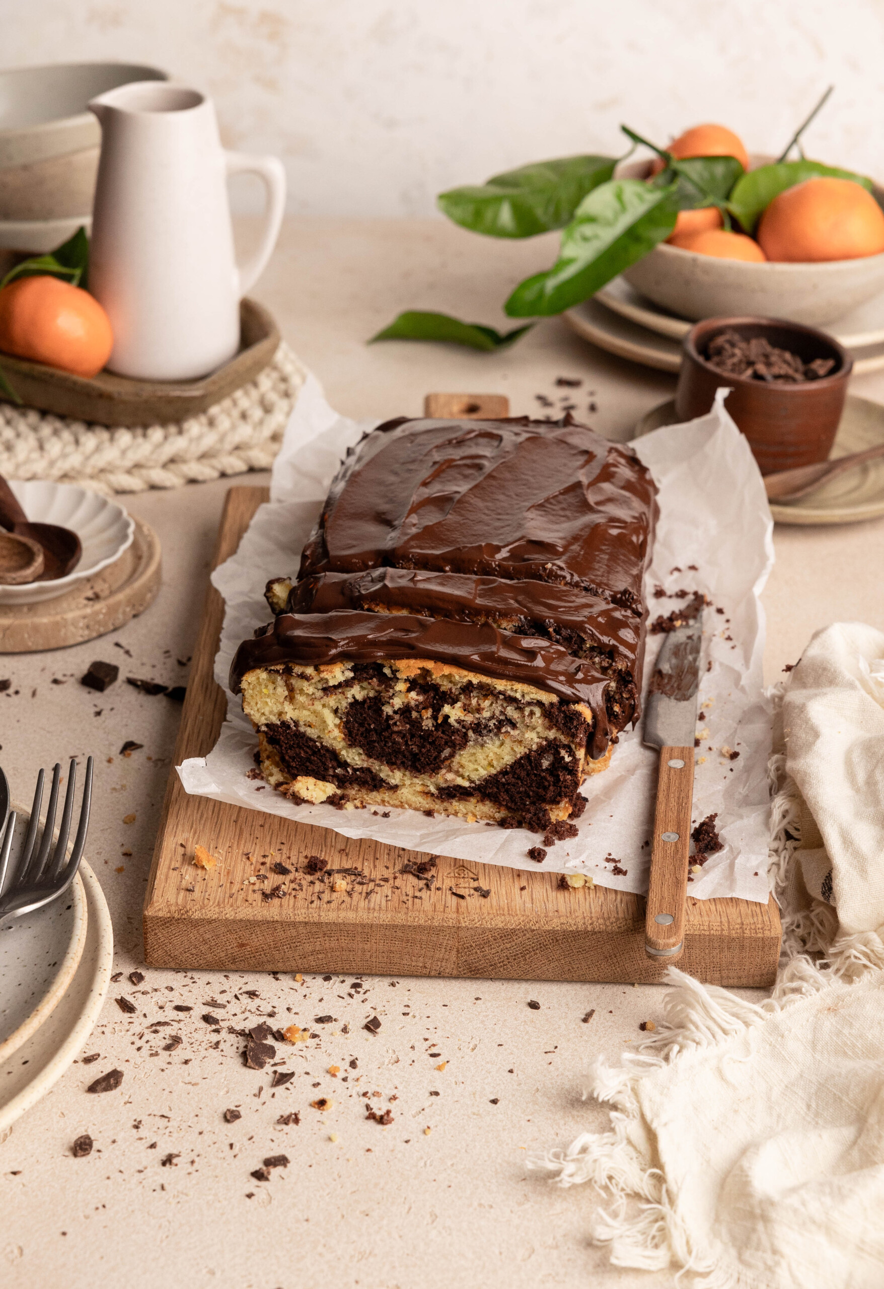 Chocolate Orange Loaf Cake