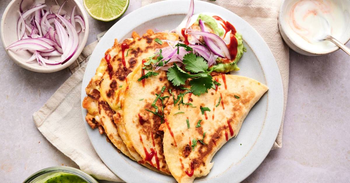 Ten Straightforward Quesadillas Recipes To Make In the present day