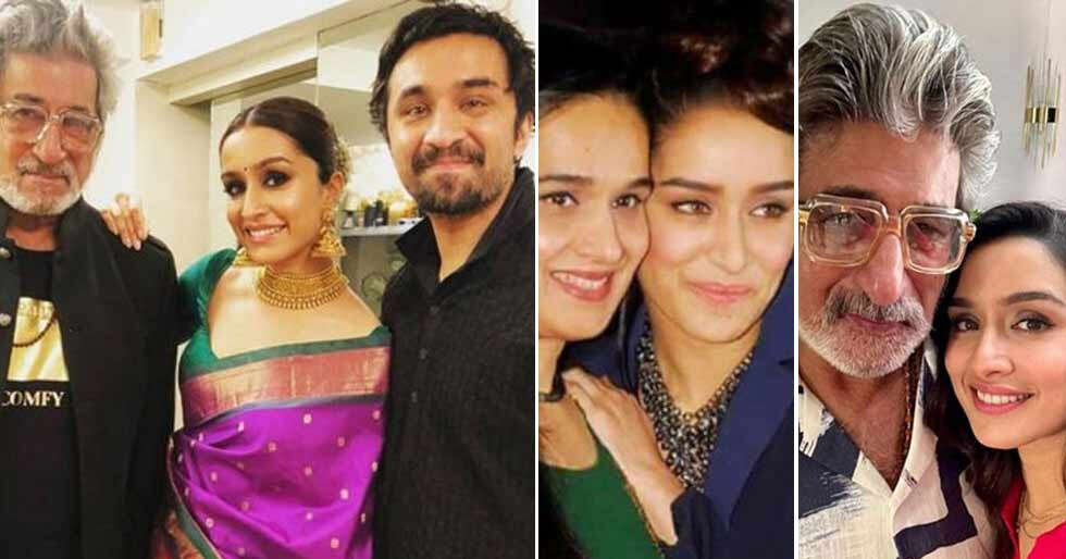 Birthday Particular: Shraddha Kapoor’s finest household moments